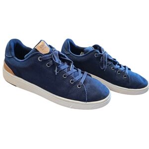TOMS Travel Lite Men's Blue Canvas Sneakers Athletic Shoes